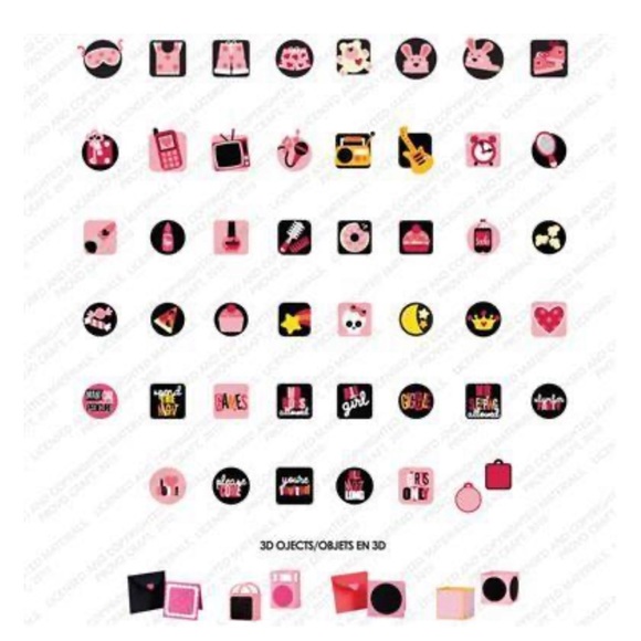 Cricut Lite SLUMBER PARTY shape - Picture 2 of 16